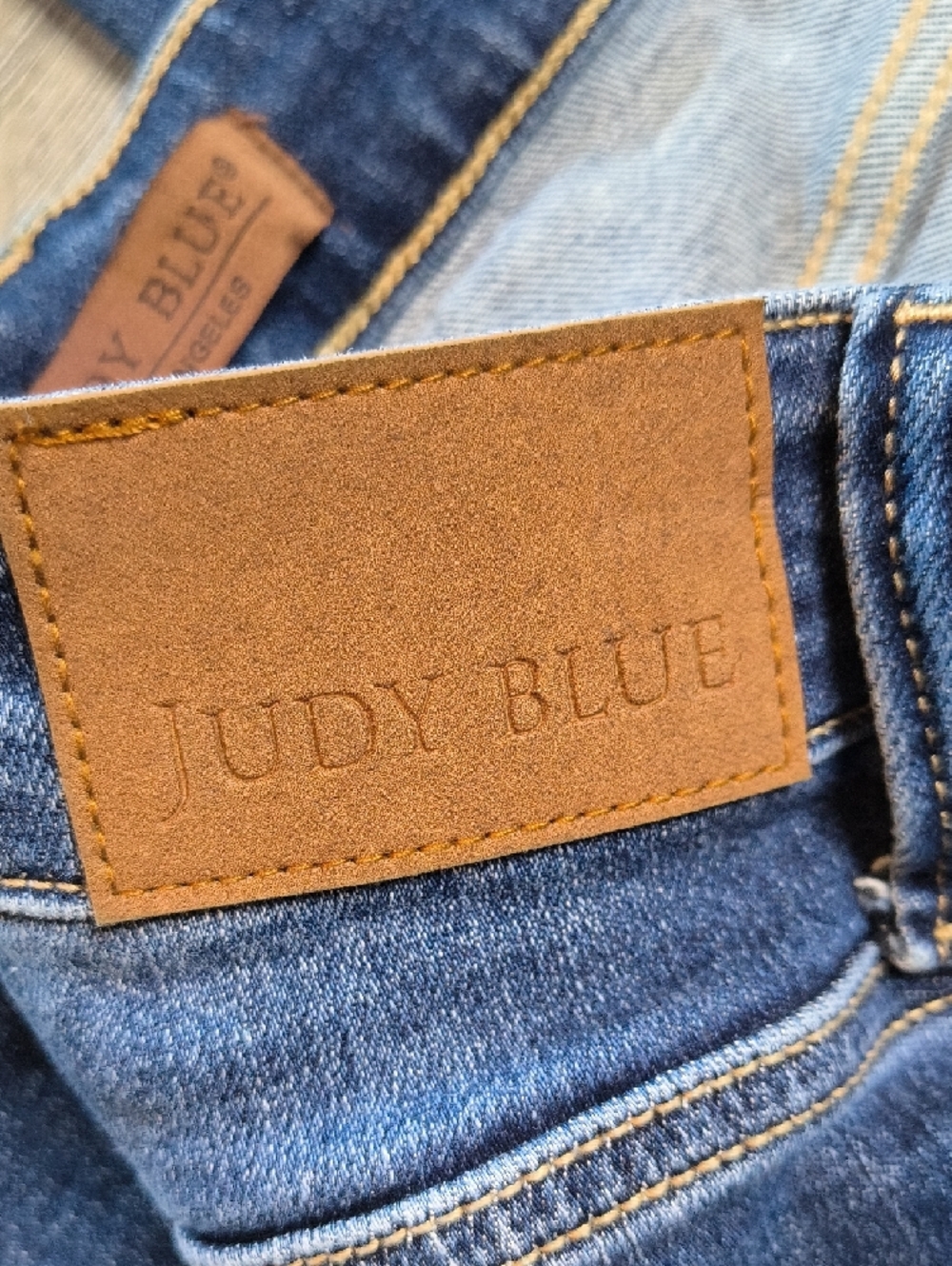 90s Straight Fit w/32" Inseam High Rise👖Judy Blue  Size 31 sac346 - Picture 9 of 9